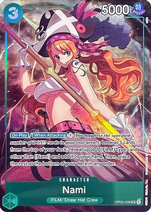 Image of Nami (Premium Card Collection -Best Selection Vol. 1-) (OP02-036) - One Piece Promotion Cards Foil