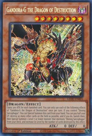 Image of Gandora-G the Dragon of Destruction (LEDE-EN001) - Legacy of Destruction 1st Edition