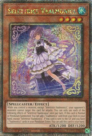 Image of Selettrice Vaalmonica (Quarter Century Secret Rare) (LEDE-EN022) - Legacy of Destruction 1st Edition
