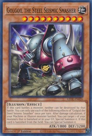 Image of Golgoil the Steel Seismic Smasher (LEDE-EN026) - Legacy of Destruction 1st Edition