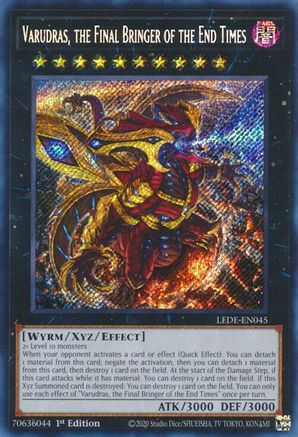 Image of Varudras, the Final Bringer of the End Times (LEDE-EN045) - Legacy of Destruction 1st Edition