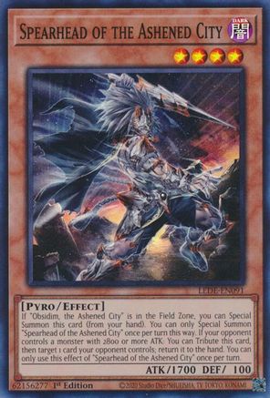 Image of Spearhead of the Ashened City (LEDE-EN091) - Legacy of Destruction 1st Edition