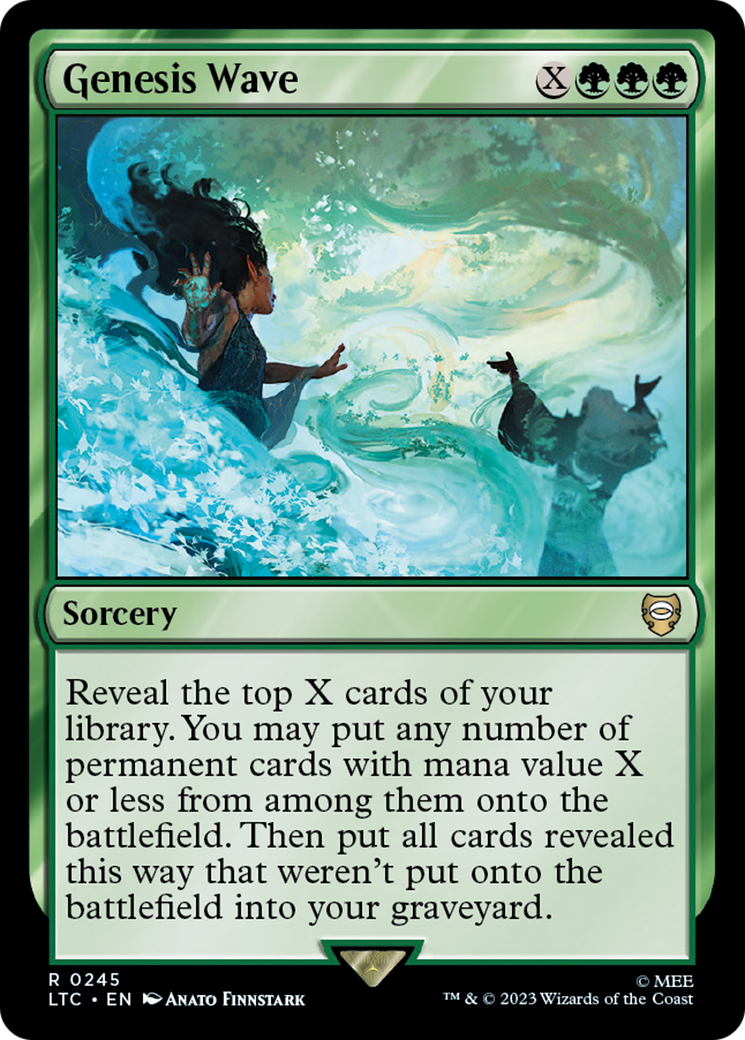 Image of Genesis Wave (LTC-245) - Tales of Middle-earth Commander