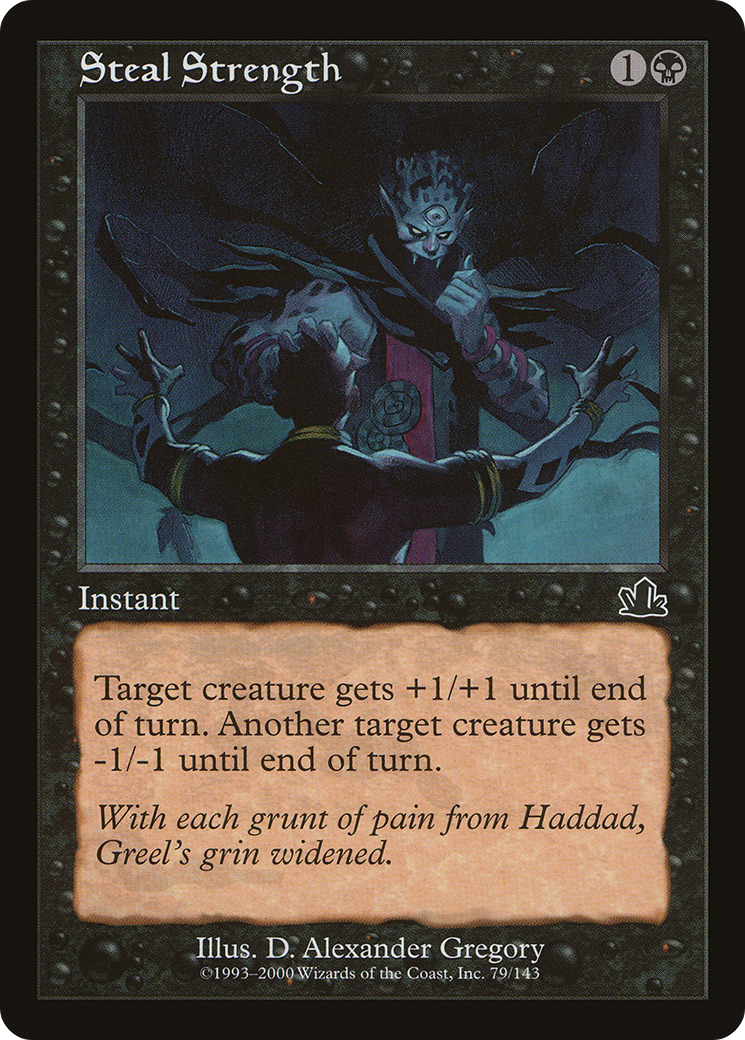 Image of Steal Strength (PCY-079) - Prophecy Foil