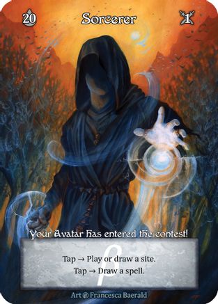 Image of Sorcerer (Foil) (Box Topper)  - Beta Foil