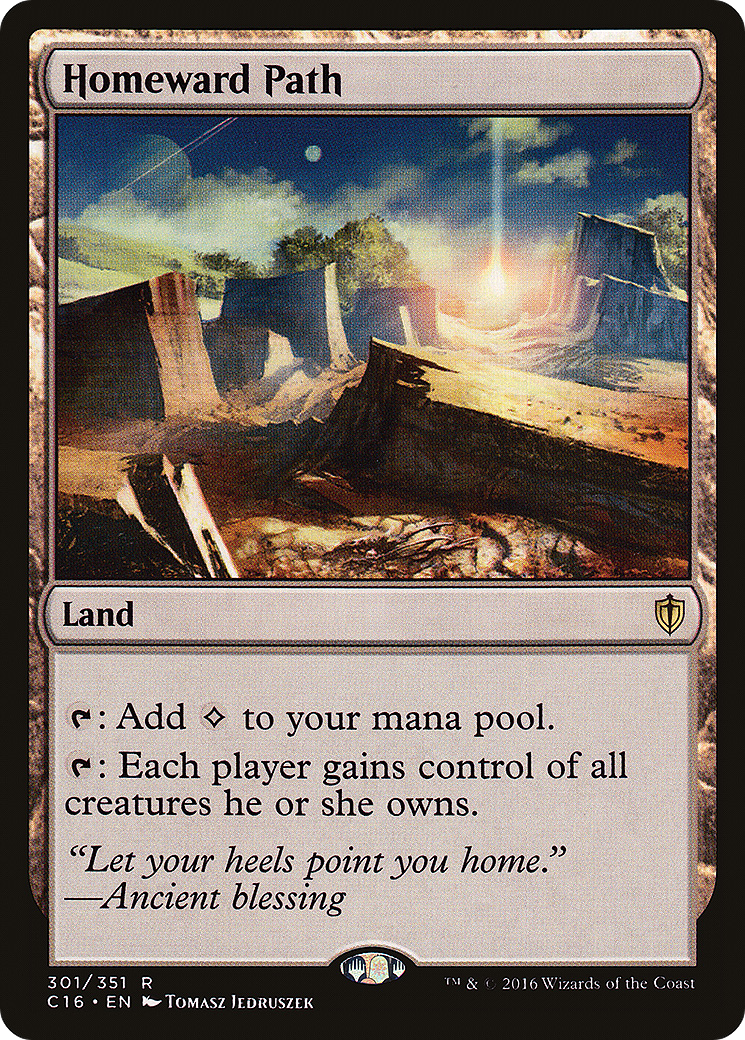 Image of Homeward Path (C16-301) - Commander 2016