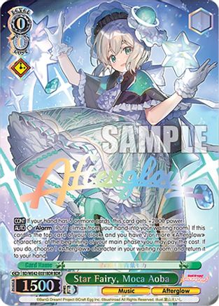 Image of Star Fairy, Moca Aoba (BDR) (BD/WE42-E031BDR BDR) - BanG Dream! Girls Band Party! Countdown Collection Premium Booster