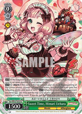 Image of Sweet Time, Himari Uehara (BD/WE42-E032 N) - BanG Dream! Girls Band Party! Countdown Collection Premium Booster