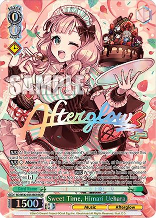 Image of Sweet Time, Himari Uehara (BDR) (BD/WE42-E032BDR BDR) - BanG Dream! Girls Band Party! Countdown Collection Premium Booster