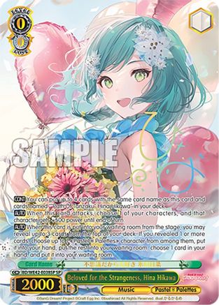 Image of Beloved for the Strangeness, Hina Hikawa (SP) (BD/WE42-E038SP SP) - BanG Dream! Girls Band Party! Countdown Collection Premium Booster