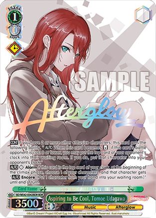 Image of Aspiring to Be Cool, Tomoe Udagawa (BDR) (BD/WE42-E042BDR BDR) - BanG Dream! Girls Band Party! Countdown Collection Premium Booster
