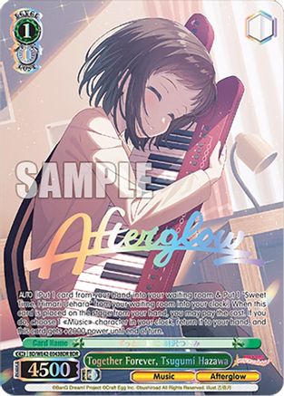 Image of Together Forever, Tsugumi Hazawa (BDR) (BD/WE42-E043BDR BDR) - BanG Dream! Girls Band Party! Countdown Collection Premium Booster