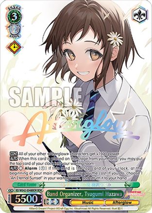 Image of Band Organizer, Tsugumi Hazawa (BDR) (BD/WE42-E048BDR BDR) - BanG Dream! Girls Band Party! Countdown Collection Premium Booster