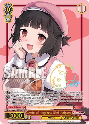 Image of Armful of Happiness, Rimi Ushigome (SP) (BD/WE42-E054SP SP) - BanG Dream! Girls Band Party! Countdown Collection Premium Booster