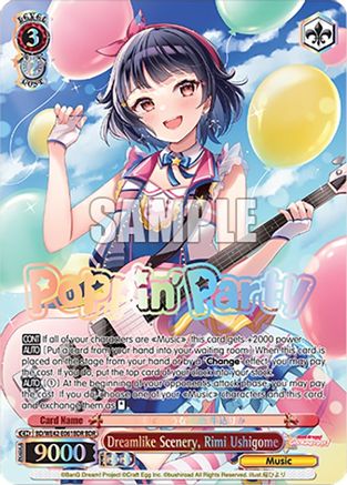 Image of Dreamlike Scenery, Rimi Ushigome (BDR) (BD/WE42-E061BDR BDR) - BanG Dream! Girls Band Party! Countdown Collection Premium Booster