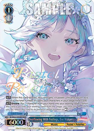 Image of Overflowing With Feelings, Eve Wakamiya (BDR) (BD/WE42-E093BDR BDR) - BanG Dream! Girls Band Party! Countdown Collection Premium Booster