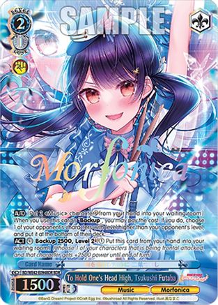 Image of To Hold One's Head High, Tsukushi Futaba (BDR) (BD/WE42-E094BDR BDR) - BanG Dream! Girls Band Party! Countdown Collection Premium Booster