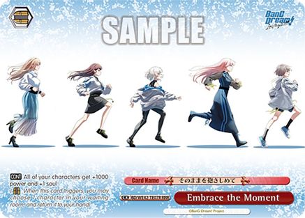 Image of Embrace the Moment (RRR) (BD/WE42-TE07R RRR) - BanG Dream! Girls Band Party! Countdown Collection Premium Booster