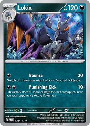 Image of Lokix 122/182  Deck Exclusives - Rare