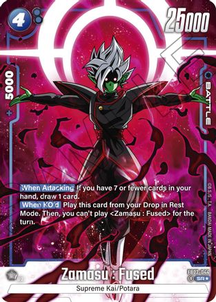 Image of Zamasu : Fused - FB02-044 (Alternate Art) (FB02-044) - Blazing Aura Holofoil