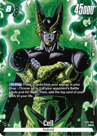 Image of Cell - FB02-084 (Alternate Art) (FB02-084) - Blazing Aura Holofoil
