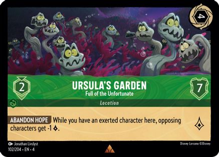 Image of Ursula's Garden - Full of the Unfortunate (102/204) - Ursulas Return Cold Foil