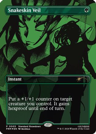 Image of Snakeskin Veil (SSP-005) - Standard Showdown Promos Foil