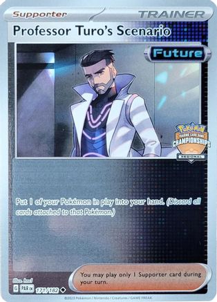 Image of Professor Turo's Scenario (Regional Championship) 171  - Reverse Holofoil League & Championship Cards - Promo