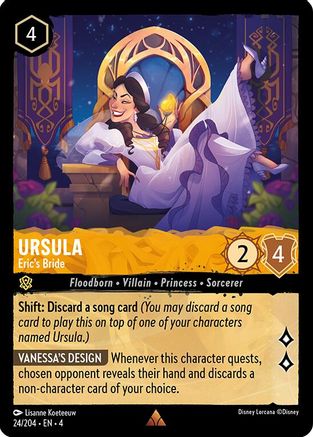 Image of Ursula - Eric's Bride (24/204) - Ursulas Return Cold Foil