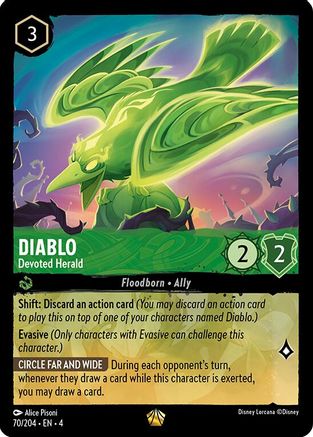 Image of Diablo - Devoted Herald (70/204) - Ursulas Return