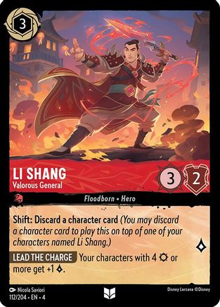 Image of Li Shang - Valorous General (112/204) - Ursulas Return
