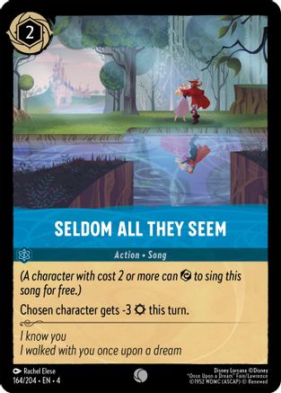 Image of Seldom All They Seem (164/204) - Ursulas Return Cold Foil