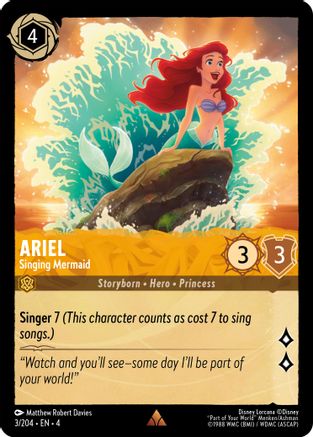 Image of Ariel - Singing Mermaid (3/204) - Ursulas Return