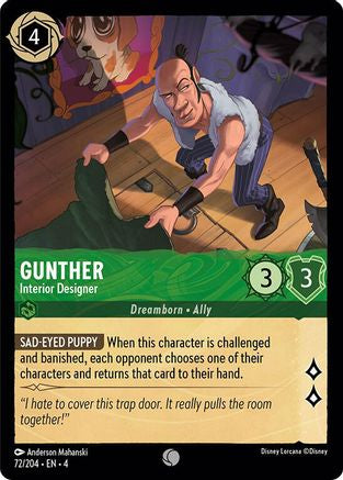 Image of Gunther - Interior Designer (72/204) - Ursulas Return Cold Foil