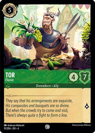 Image of Tor - Florist (91/204) - Ursulas Return Cold Foil