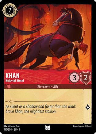 Image of Khan - Beloved Steed (110/204) - Ursulas Return
