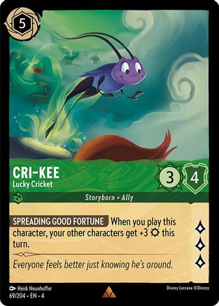 Image of Cri-Kee - Lucky Cricket (69/204) - Ursulas Return
