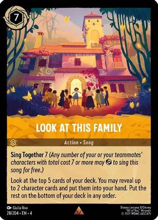 Image of Look at This Family (28/204) - Ursulas Return Cold Foil