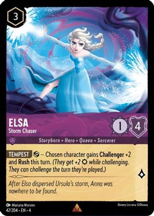 Image of Elsa - Storm Chaser (42/204) - Ursulas Return Cold Foil