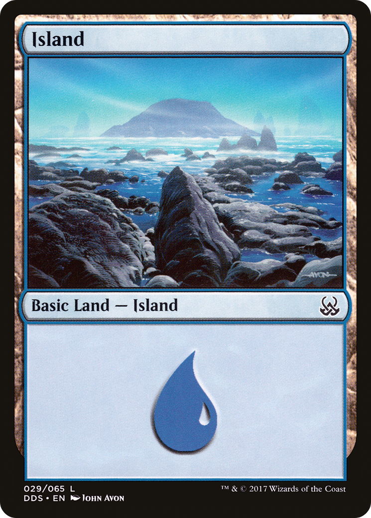 Image of Island (029) (DDS-029) - Duel Decks: Mind vs. Might