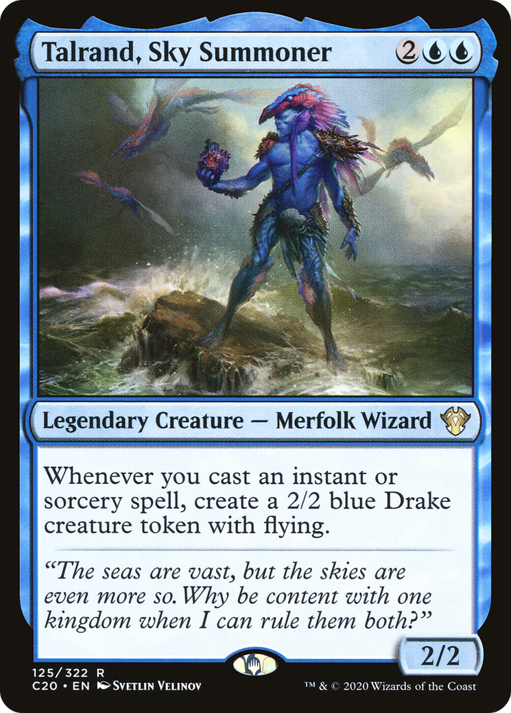 Image of Talrand, Sky Summoner (C20-125) - Commander 2020