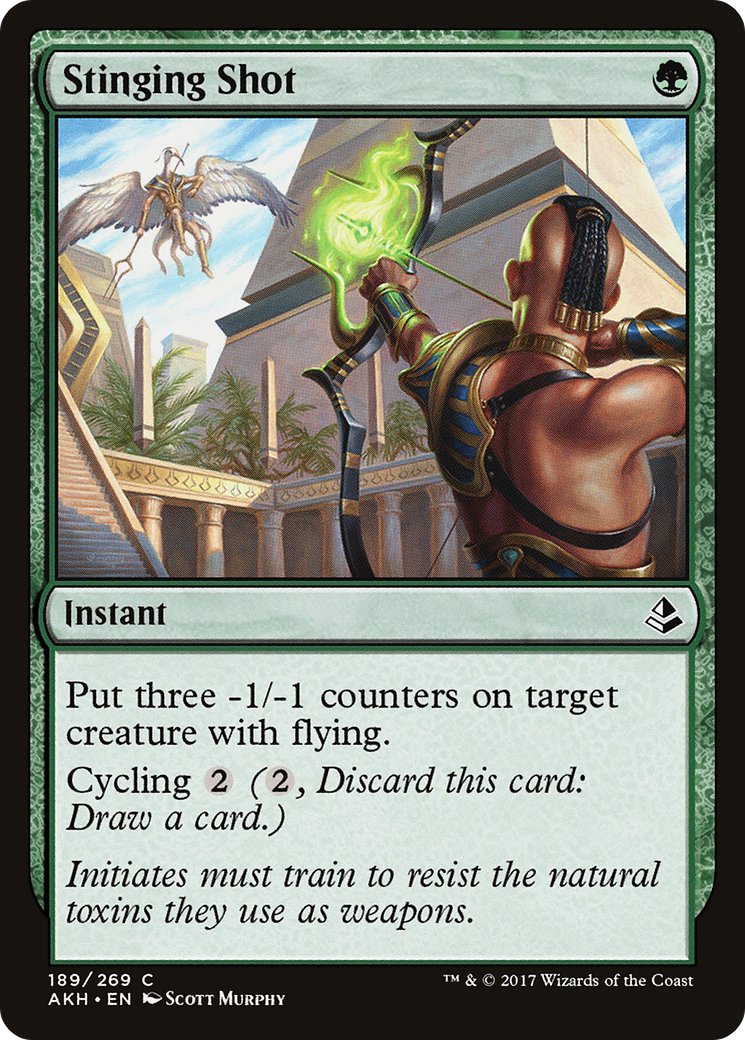 Image of Stinging Shot (AKH-189) - Amonkhet