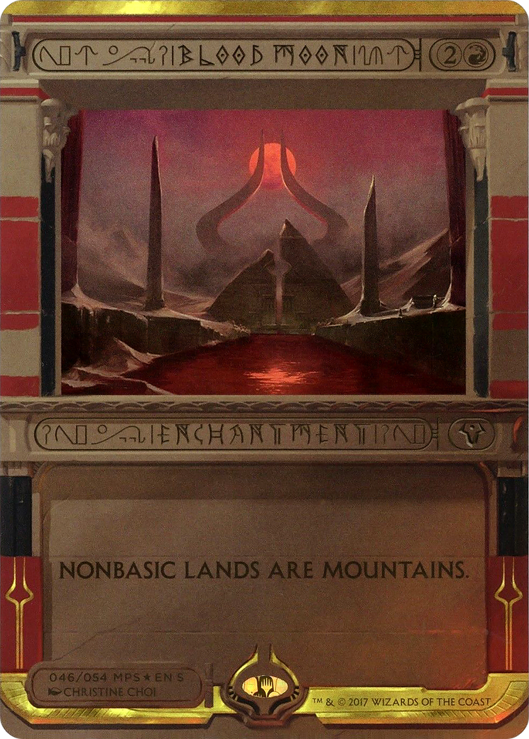 Image of Blood Moon (MPS2-046) - Amonkhet Invocations (Borderless) Foil