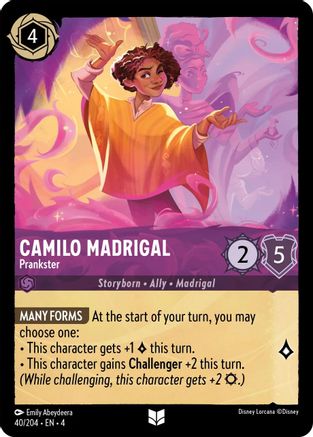 Image of Camilo Madrigal - Prankster (40/204) - Ursulas Return Cold Foil