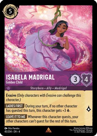 Image of Isabela Madrigal - Golden Child (45/204) - Ursulas Return