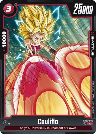 Image of Caulifla - FB02-006 (FB02-006) - Blazing Aura