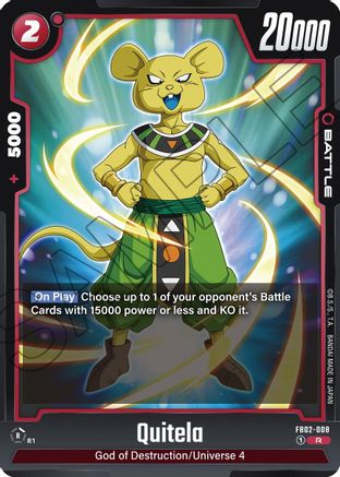 Image of Quitela (FB02-008) - Blazing Aura Holofoil