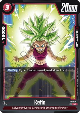 Image of Kefla - FB02-012 (FB02-012) - Blazing Aura