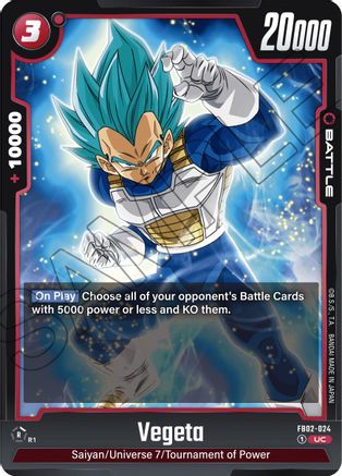 Image of Vegeta - FB02-024 (FB02-024) - Blazing Aura