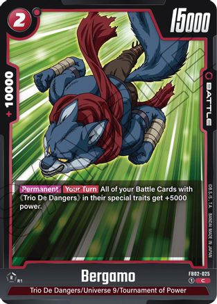 Image of Bergamo (FB02-025) - Blazing Aura